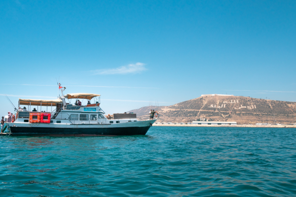 Boat trip in Agadir